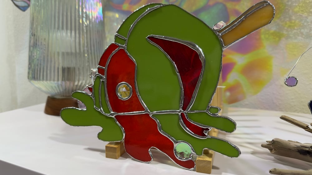 Melty Ninja Turtle Popsicle